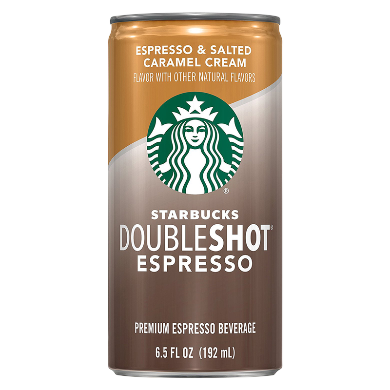 Starbucks Doubleshot Espresso with Salted Caramel Cream 6.5oz