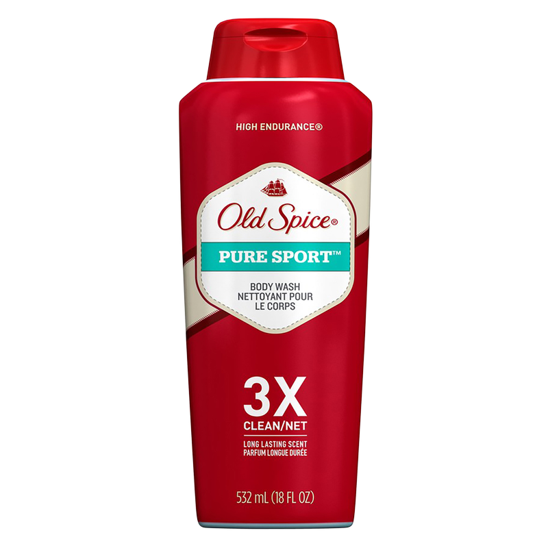 Old Spice High Endurance Pure Sport Body Wash 18oz