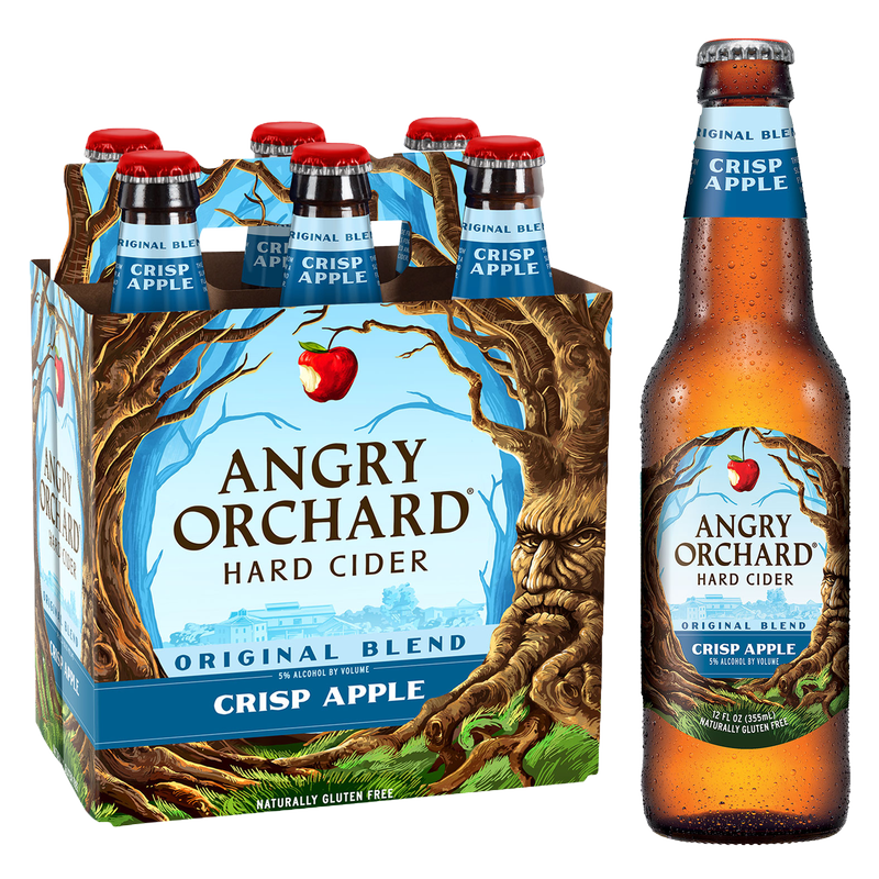 Angry Orchard Crisp Apple 6pk 12oz Btl 5.0% ABV