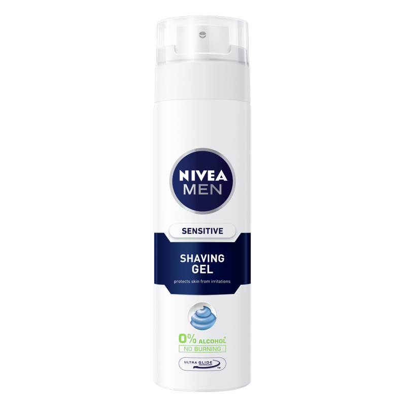 Nivea Men Sensitive Shave Gel, 200ml