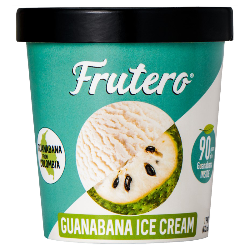 Frutero Guanabana Ice Cream Pint 16oz