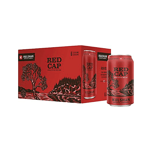Kulshan Brewing Red Cap Red Ale 6pk 12oz Can
