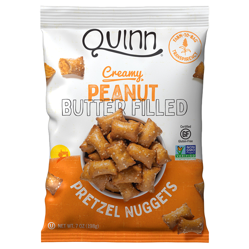 Quinn Peanut Butter Filled Pretzel Nuggets 7oz