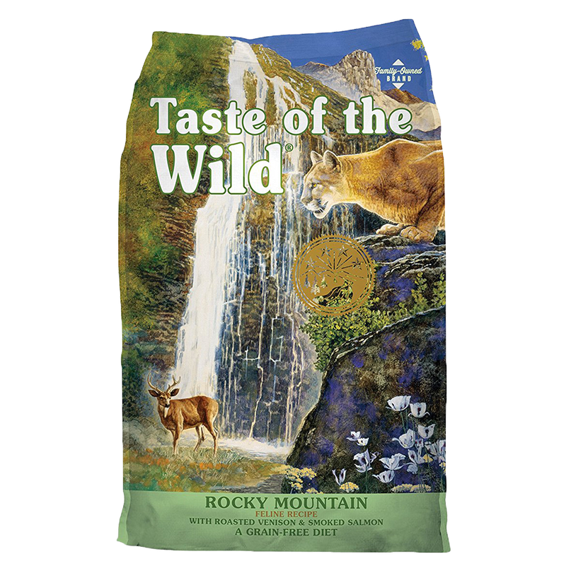 Taste of the Wild Rocky Mountain with Roasted Venison & Smoked Salmon Dry Cat Food 5lb