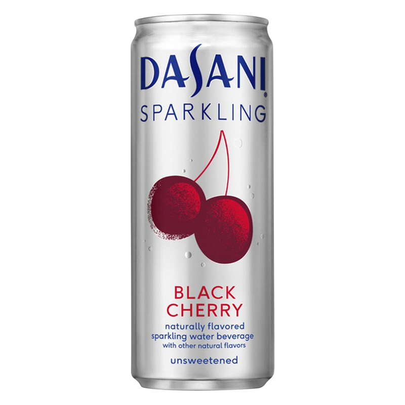Dasani Black Cherry Sparkling Water Can 12oz