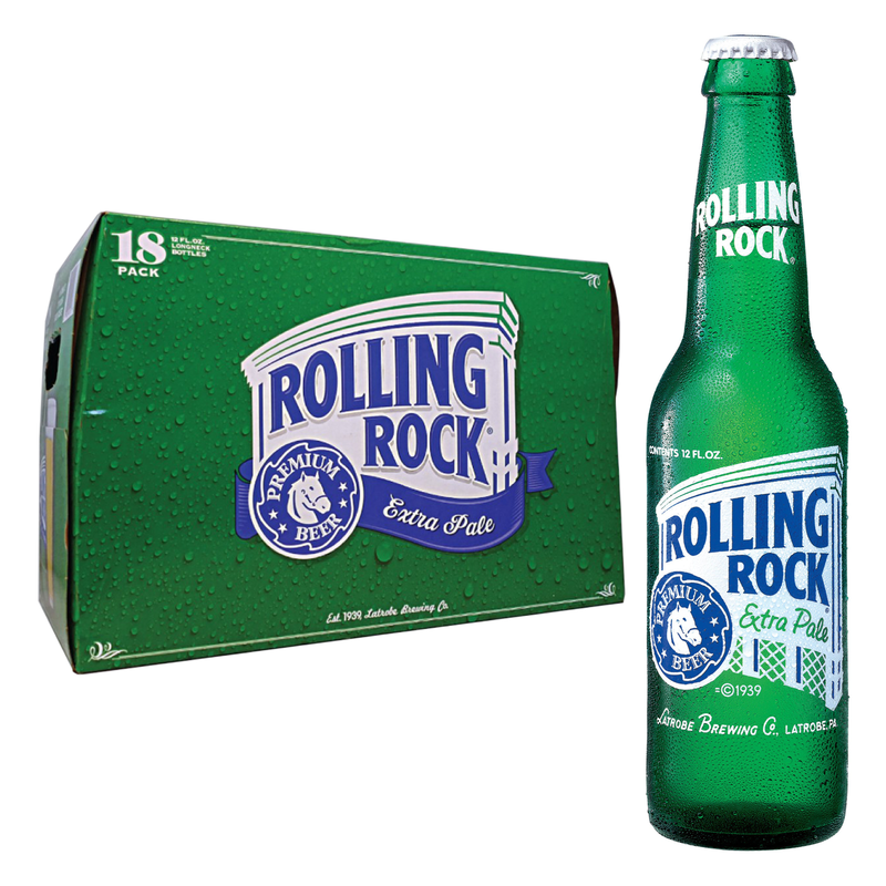 Rolling Rock 18pk 12oz Btl 4.4% ABV