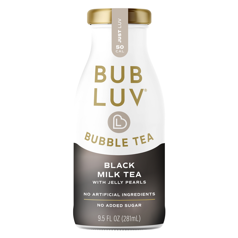 Black Tea Peach Bubble Tea