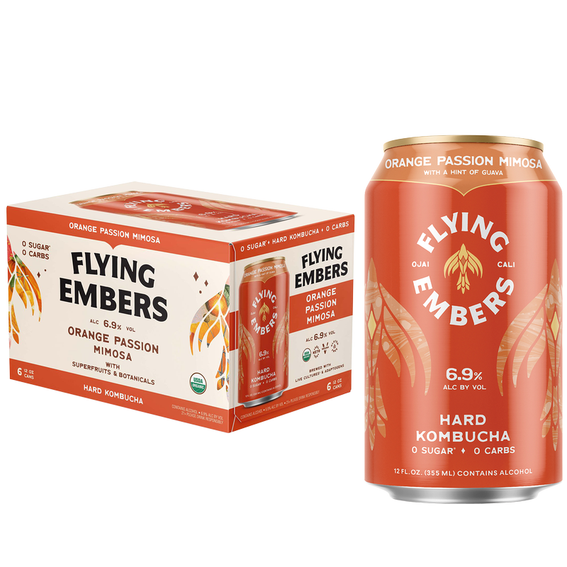 Flying Embers Orange Passion Mimosa 6pk 12oz Can 6.9% ABV