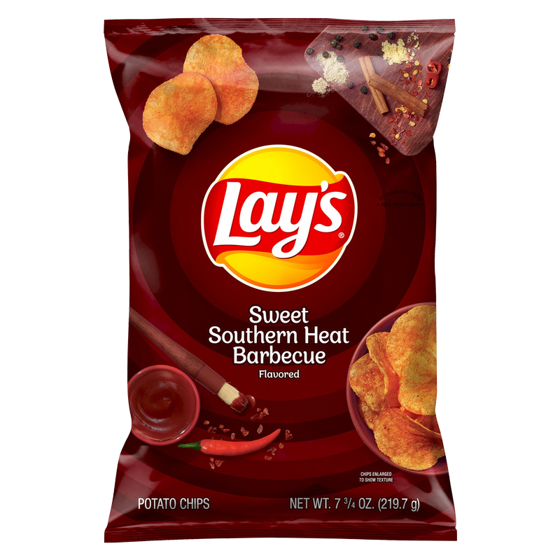 Lay's Southern Sweet Heat Barbeque Potato Chips 7.75oz