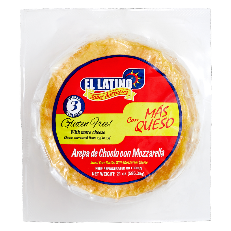 El Latino Arepa de Choclo con Mozzarella - 21oz