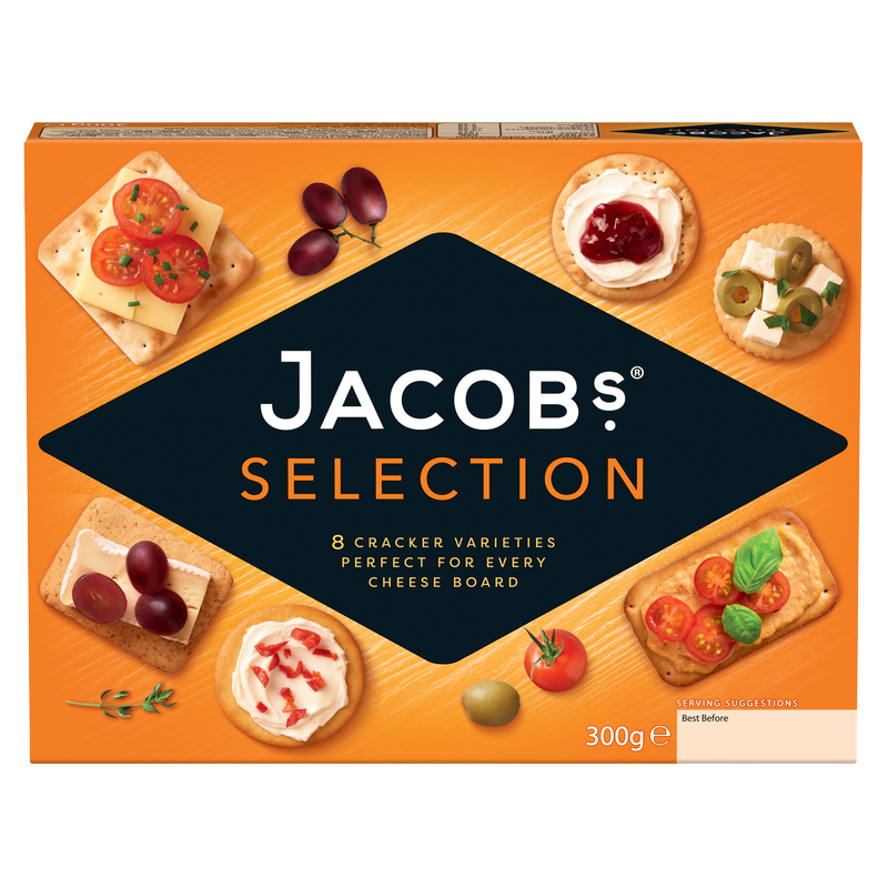 Jacobs Biscuits For Cheese, 300g