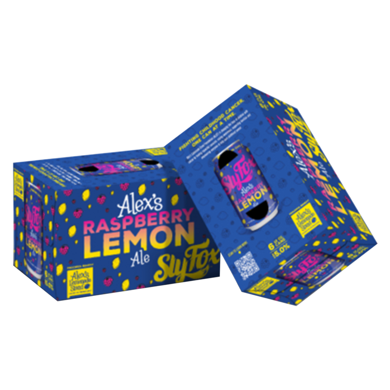 Sly Fox Alex's Raspberry Lemon Ale 6pk 12oz Can 5.0% ABV