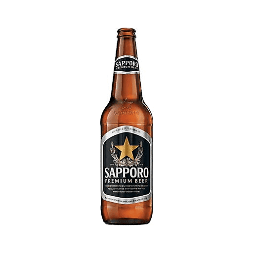 Sapporo Premium Beer Single 20.3oz Btl
