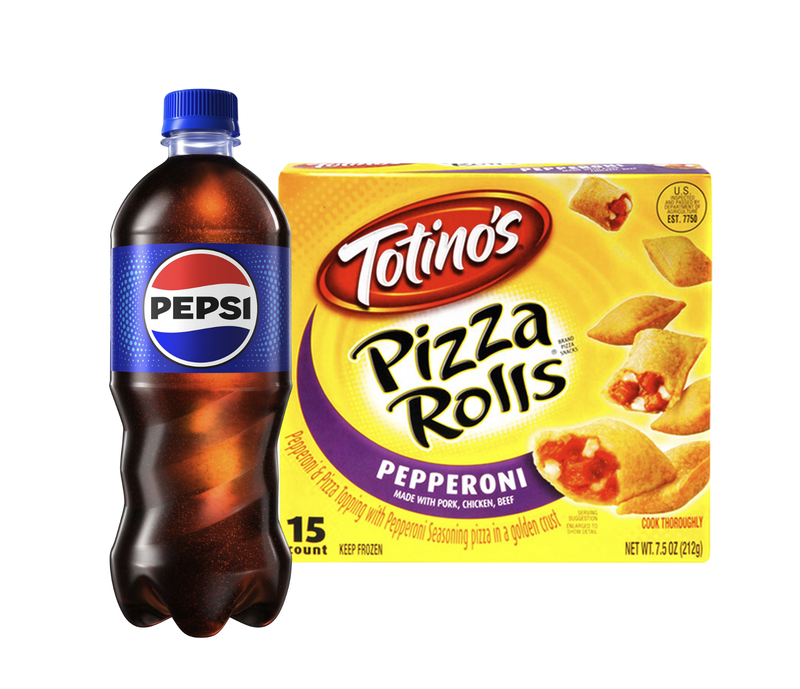 Totino's Frozen Pepperoni Pizza Rolls 15ct 7.5oz & Pepsi 20oz Btl