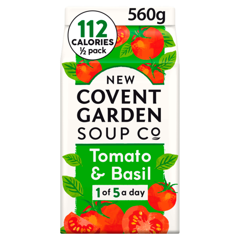 New Covent Garden Tomato & Basil Soup, 560g
