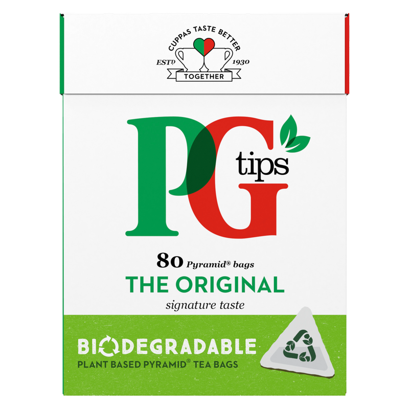 PG Tips Original Tea Bags, 80pcs