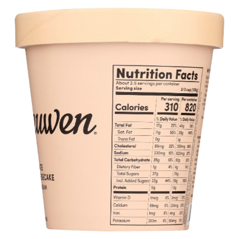 Van Leeuwen Chocolate Caramel Cheesecake Ice Cream Pint 14oz fast