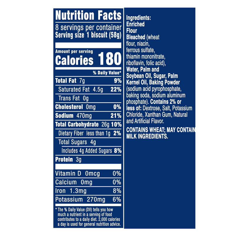 Calories in 100 g of Ocado - Pagen Krisprolls Brioche - NutriStandard