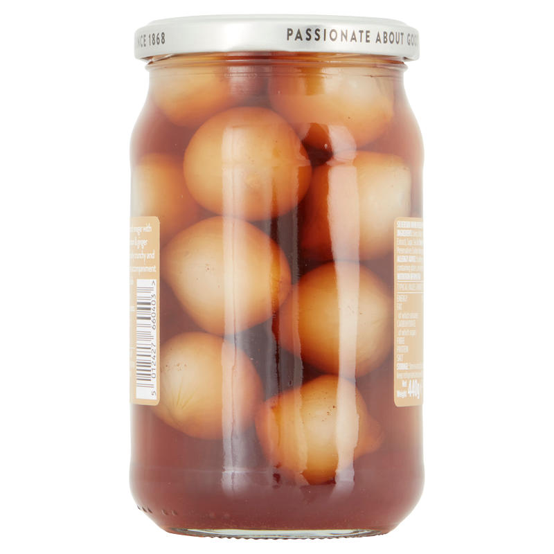 Baxters Large Silverskin Onions Crunchy and Tangy, 440g