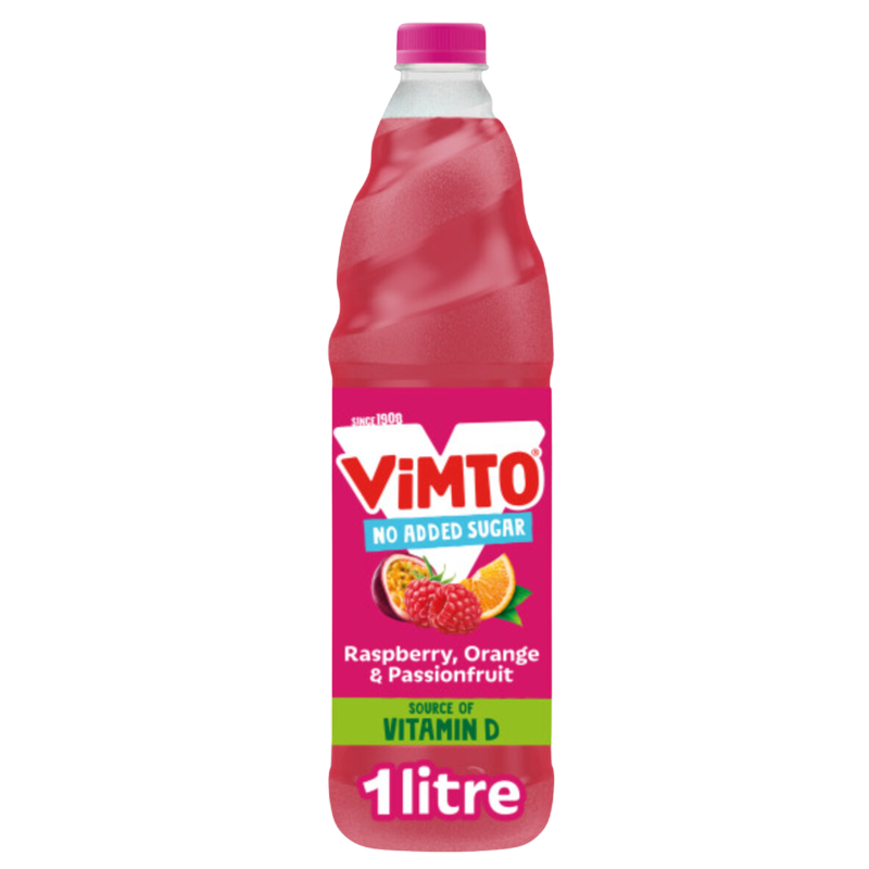 Vimto Remix No Added Sugar Squash, 1L