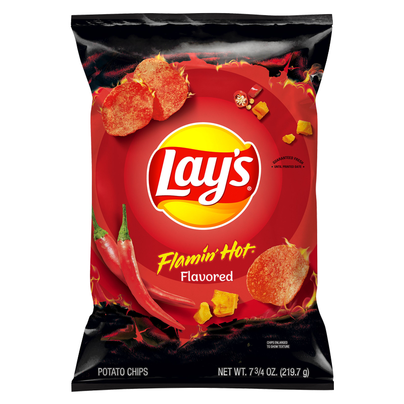 Lay's Flamin' Hot Potato Chips 7.75oz