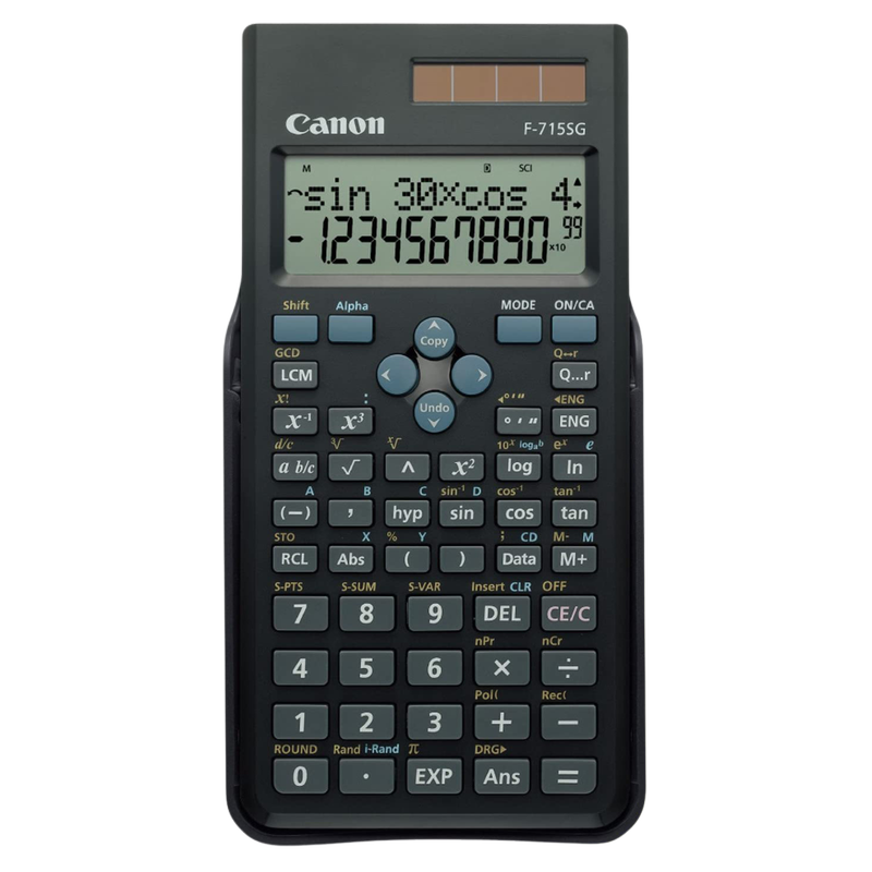 Canon F-715SG Scientific Calculator - Black, 1pcs