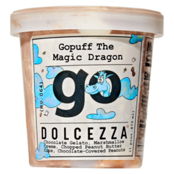 Dolcezza GoPuff the Magic Dragon Gelato Pint