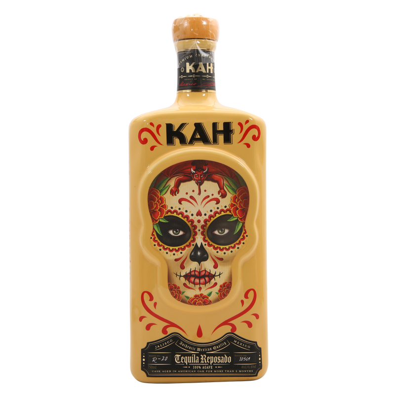Kah Ceramic Reposado Tequila 750ml Alcohol fast delivery by App or Online