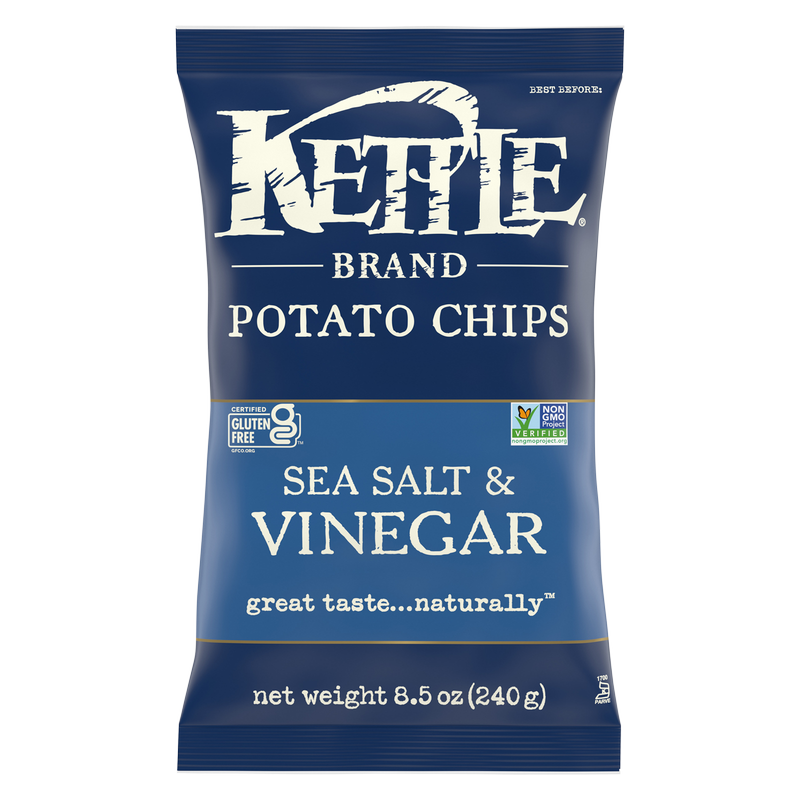 Kettle Brand Sea Salt & Vinegar Potato Chips 8.5oz