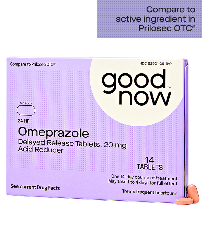 Goodnow Omeprazole Acid Reducer Tablets 14ct
