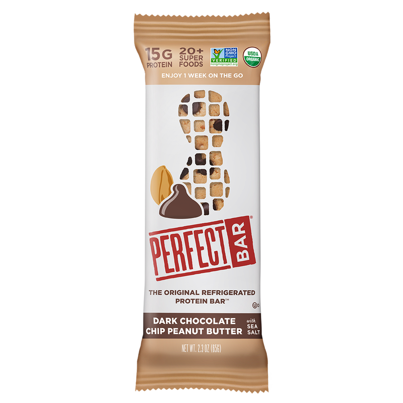 Perfect Bar Dark Chocolate Peanut Butter Organic Protein Bar 2.3oz