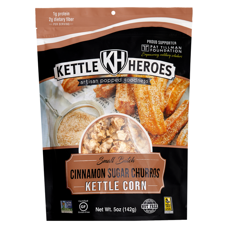 Kettle Heroes Cinnamon Sugar Churro Popcorn 5oz