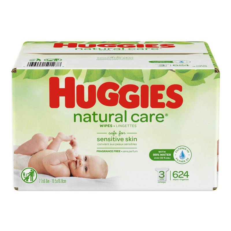 Huggies Natural Care Baby Wipes 624ct