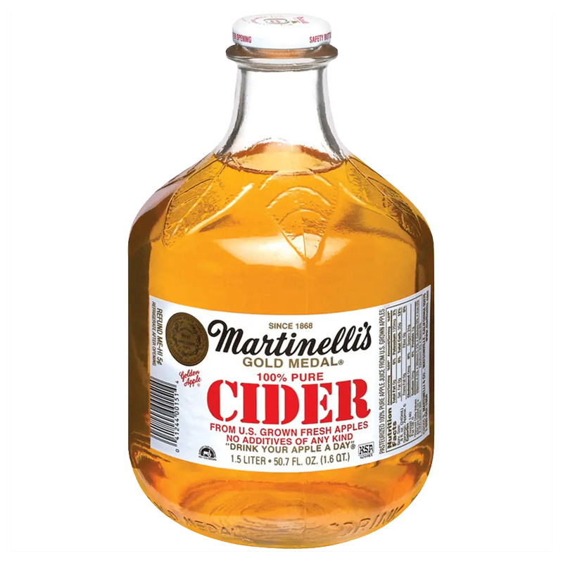 Martinelli's Apple Cider Juice 50.7oz Btl
