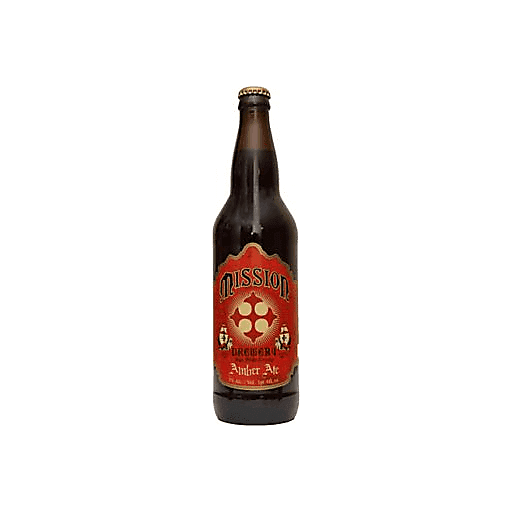 Mission Brewery Amber Ale Single 22oz Btl