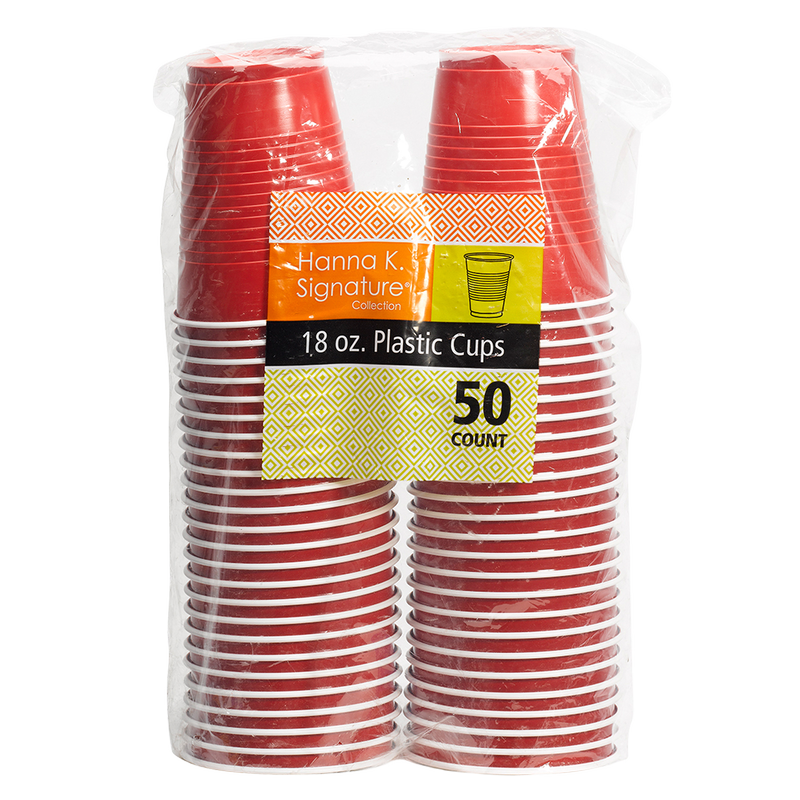 Hanna K. Signature Red Party Cups 18oz 50ct