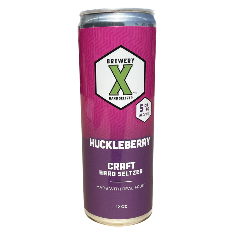 Brewery X Huckleberry Hard Seltzer 6pk 12oz Can
