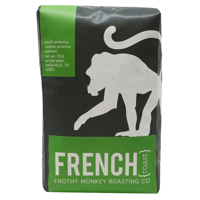 Frothy Monkey Roasting Co French Ground Coffee 12oz