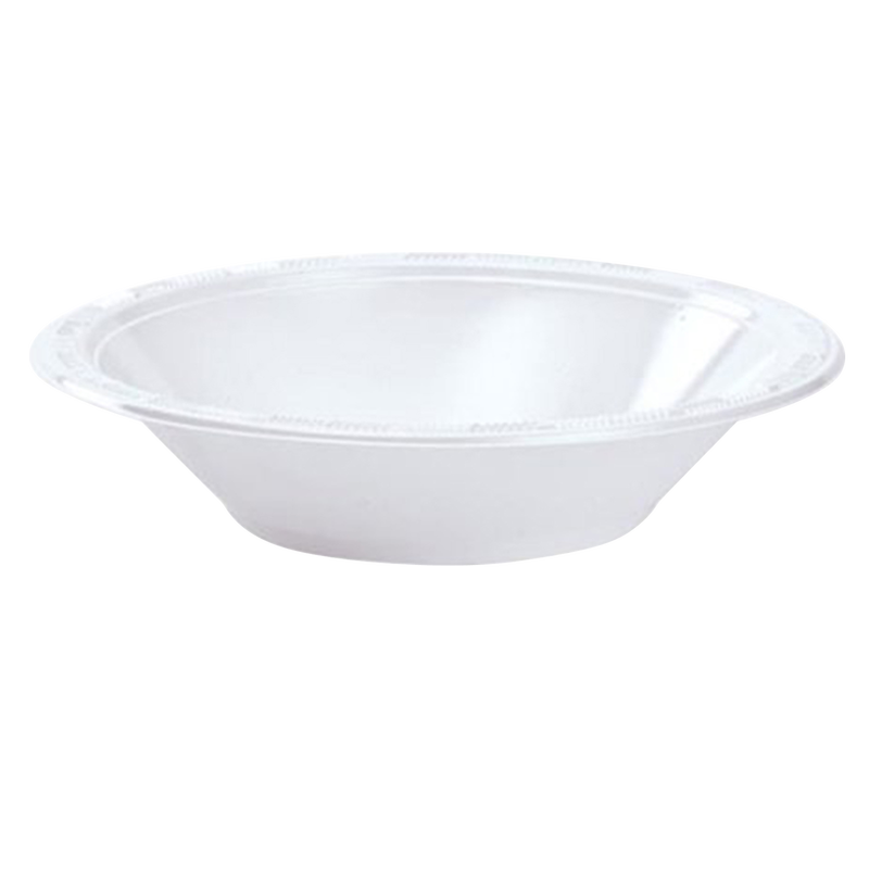White Plastic Bowls 100ct