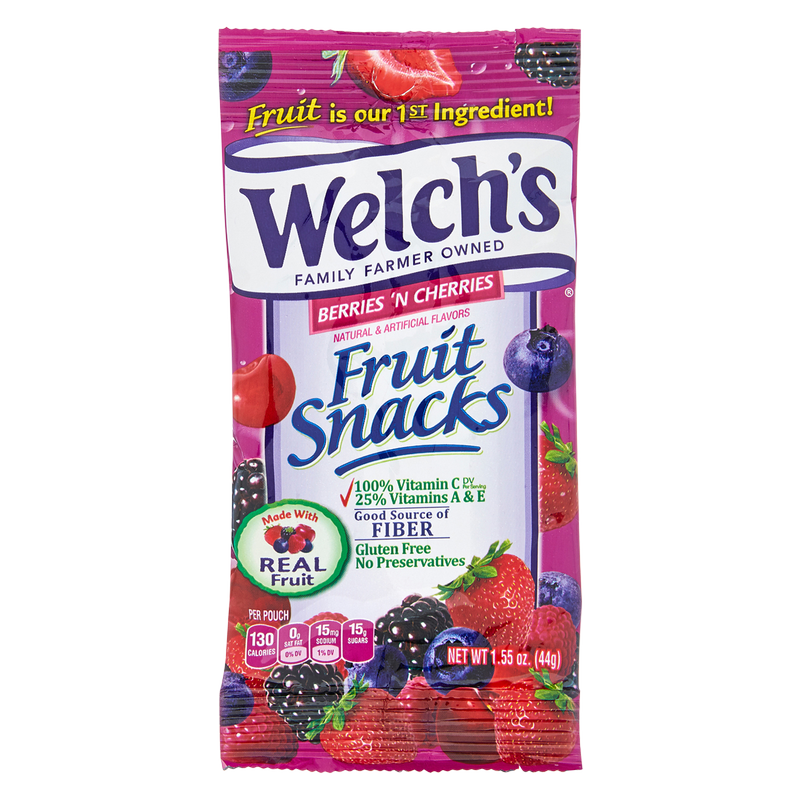 Welch's Berries 'N Cherries Fruit Snack 1.55oz