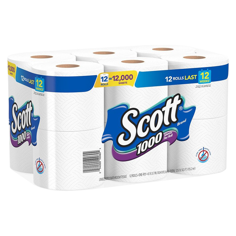 Scott Toilet Paper 12pk