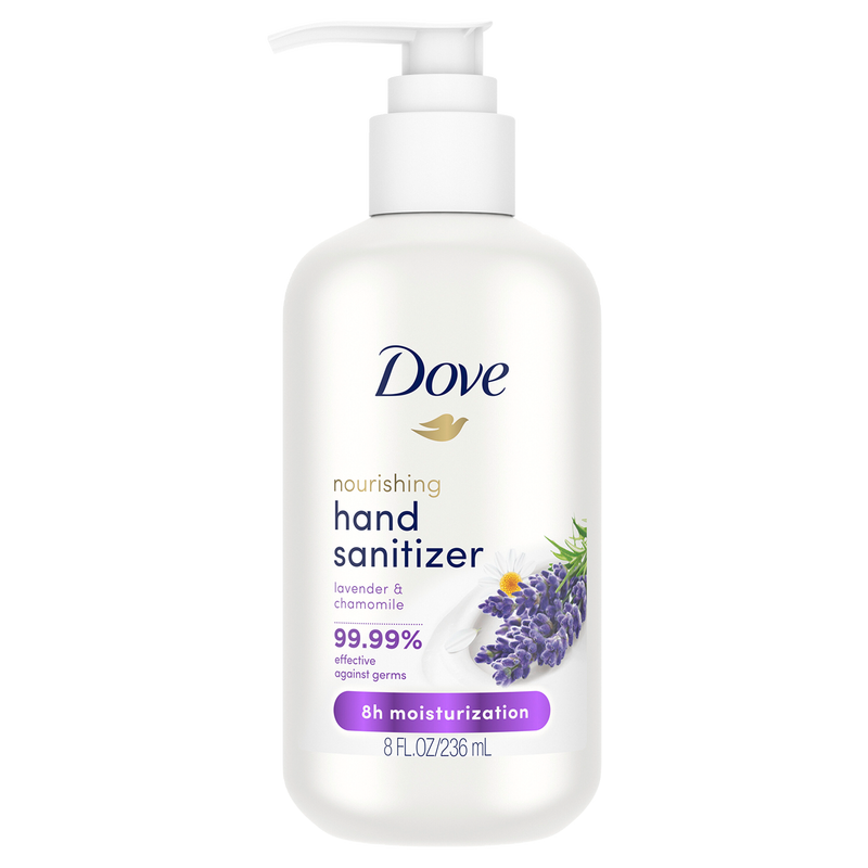 Dove Lavender and Chamomile Nourishing Hand Sanitizer 8oz