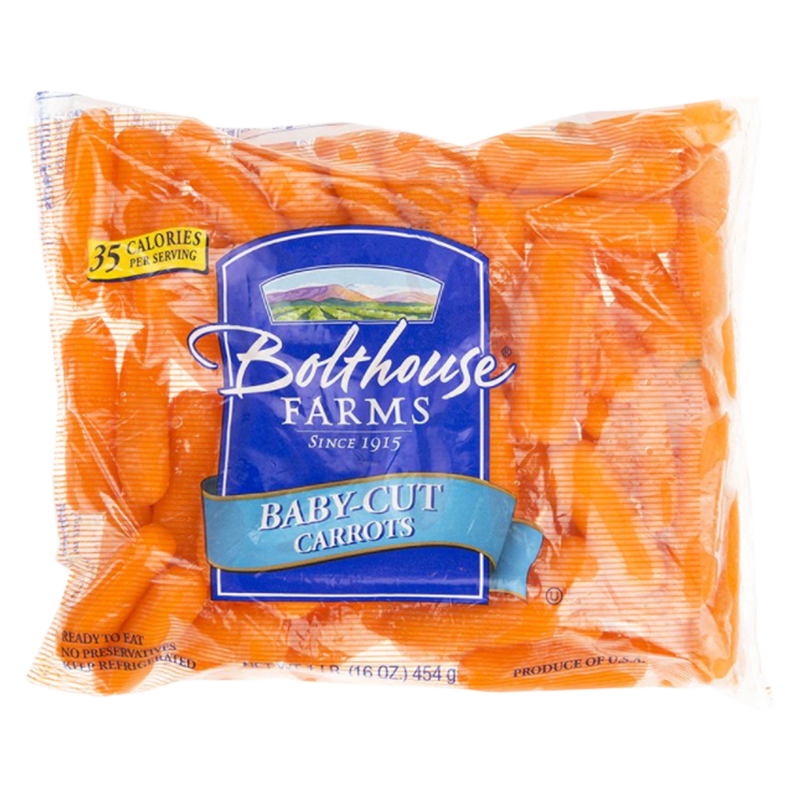 Baby Bagged Bolthouse Carrots - 1lb bag