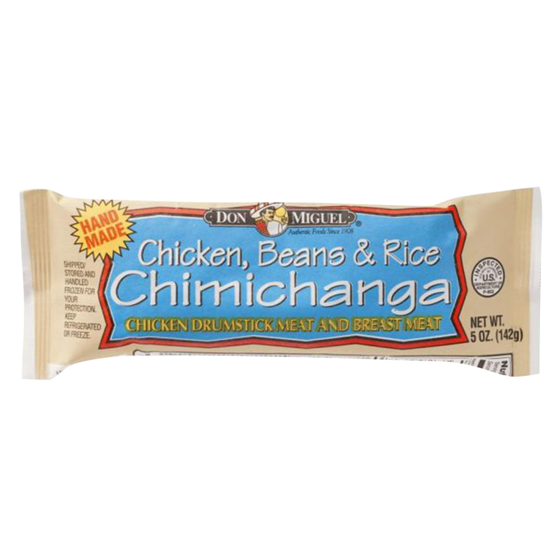 Don Miguel Chicken, Beans & Rice Chimichanga 5oz
