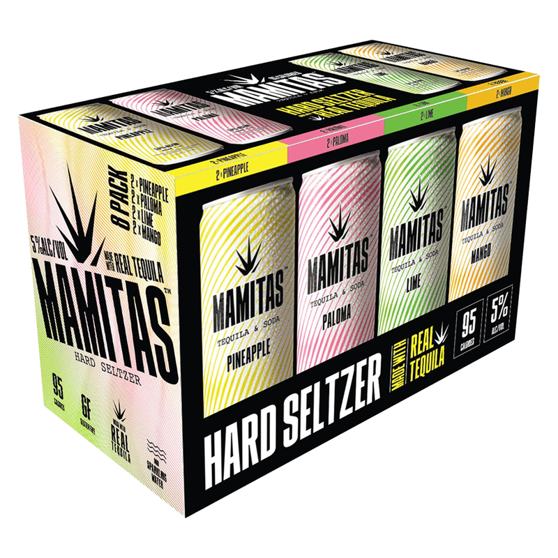 Mamitas Seltzer Variety 8pk 12oz Can 5% ABV