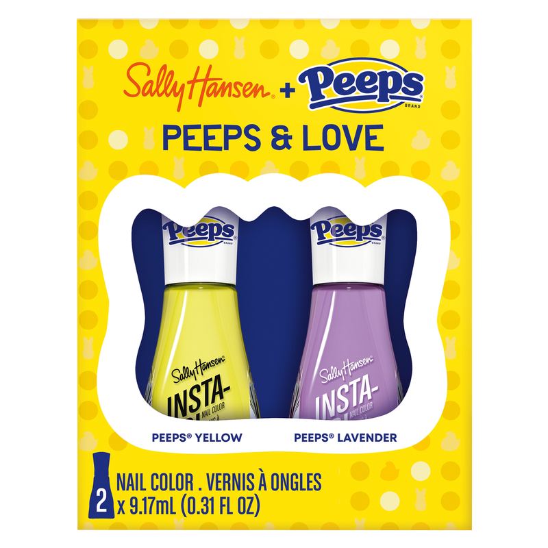 Sally Hansen Insta-Dri x PEEPS Peeps & Love Nail Polish .5oz