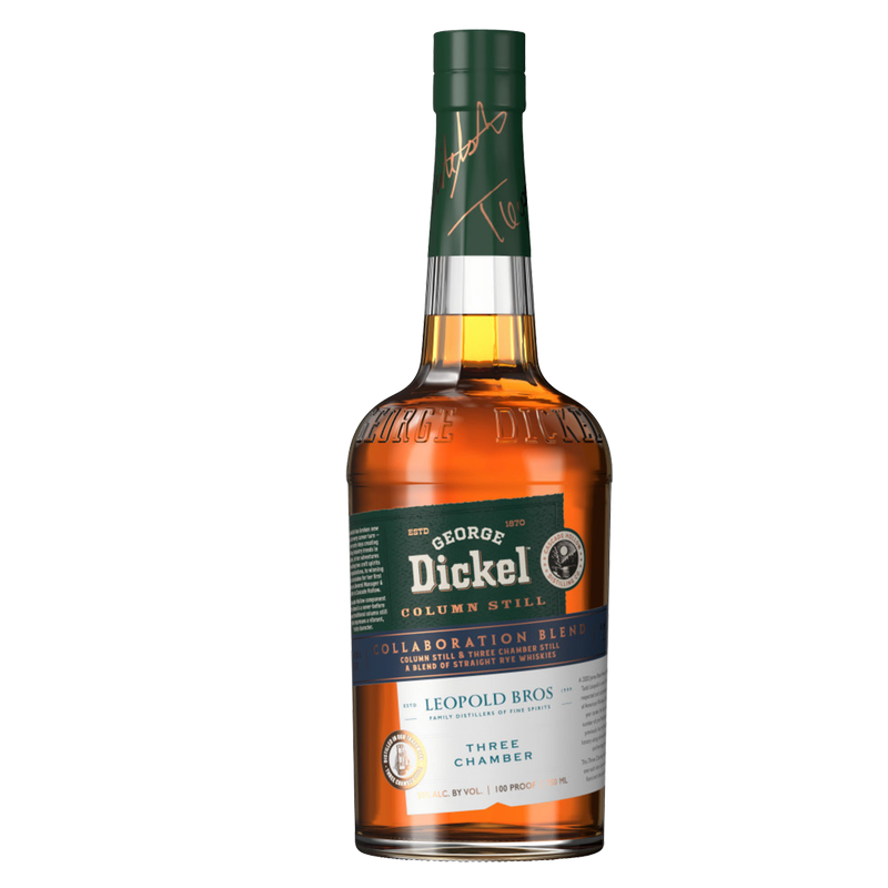 George Dickel & Leopold Bros. Collaboration Rye Whisky 750ml (100 Proof)