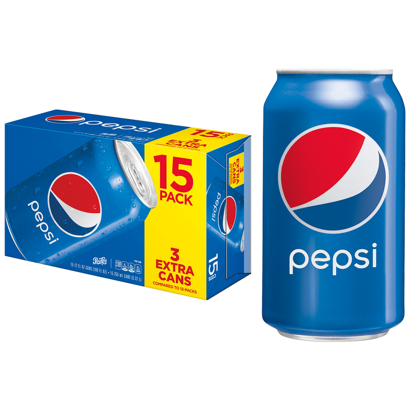Pepsi 15pk 12oz Can