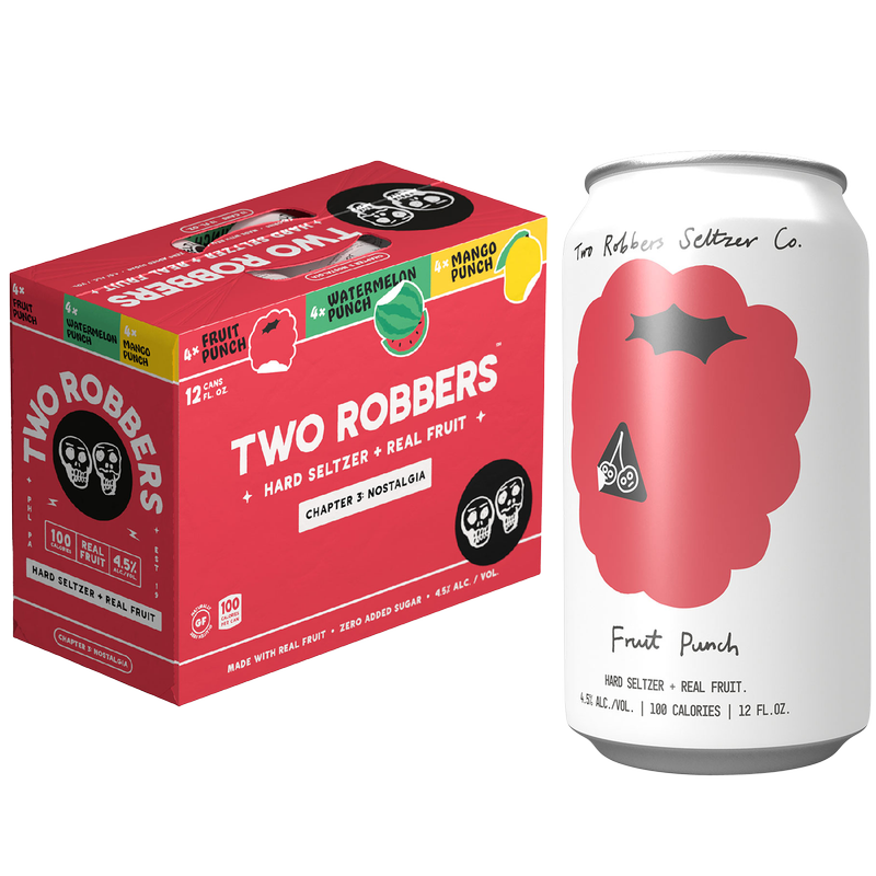Two Robbers Fruit Punch Variety 12pk 12oz Can 4.5% ABV