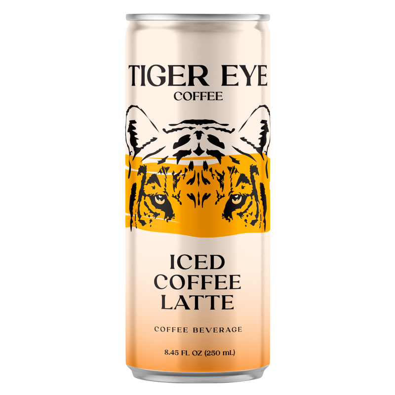 Tiger Eye Iced Coffee Latte 8.5oz
